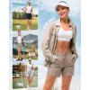 image33000ft Womens Golf Shorts 5 Inch Inseam Quick Dry Ladies Stretch Packable Hiking Casual with 4 PocketsFossil