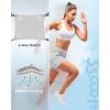 image33000ft Womens Golf Shorts 5 Inch Inseam Quick Dry Ladies Stretch Packable Hiking Casual with 4 PocketsLight Grey