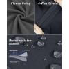 image33000ft Womens Hooded Lightweight Softshell Vest Fleece Lined Windproof Zip Up Sleeveless Jacket for Hiking Golf RunningDark Grey