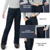 image33000ft Womens Insulated Snow Pants Waterproof Snowboard Ski Pants with Boot GaitersBlue