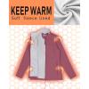 image33000ft Womens Lightweight Softshell Jacket Fleece Lined Windbreaker Waterproof Warm Jacket for Running Golf HikingDusty Rose