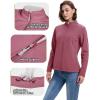 image33000ft Womens Lightweight Softshell Jacket Fleece Lined Windbreaker Waterproof Warm Jacket for Running Golf HikingDusty Rose