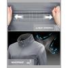 image33000ft Womens Lightweight Softshell Jacket Fleece Lined Windbreaker Waterproof Warm Jacket for Running Golf HikingGrey