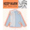 image33000ft Womens Lightweight Softshell Jacket Fleece Lined Windbreaker Waterproof Warm Jacket for Running Golf HikingLight Blue