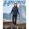 image33000ft Womens Lightweight Softshell Jacket Fleece Lined Windbreaker Waterproof Warm Jacket for Running Golf HikingMidnight Blue Heather