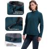image33000ft Womens Lightweight Softshell Jacket Fleece Lined Windbreaker Waterproof Warm Jacket for Running Golf HikingModern Blue
