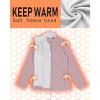 image33000ft Womens Lightweight Softshell Jacket Fleece Lined Windbreaker Waterproof Warm Jacket for Running Golf HikingPale Rosy