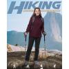image33000ft Womens Lightweight Softshell Jacket Fleece Lined Windbreaker Waterproof Warm Jacket for Running Golf HikingWine