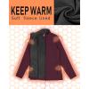 image33000ft Womens Lightweight Softshell Jacket Fleece Lined Windbreaker Waterproof Warm Jacket for Running Golf HikingWine