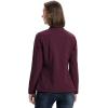 image33000ft Womens Lightweight Softshell Jacket Fleece Lined Windbreaker Waterproof Warm Jacket for Running Golf HikingWine