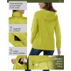 image33000ft Womens Rain Jacket Waterproof Lightweight Packable Raincoat with Hood for Golf Hiking Travel WindbreakerLemon Green