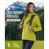 image33000ft Womens Rain Jacket Waterproof Lightweight Packable Raincoat with Hood for Golf Hiking Travel WindbreakerLemon Green