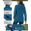 image33000ft Womens Rain Jacket Waterproof Lightweight Packable Raincoat with Hood for Golf Hiking Travel WindbreakerLight Blue