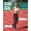image33000ft Womens Rain Pants Lightweight Breathable Waterproof Pants Windproof Overall Pant for Hiking cyclin Golf OutdoorDark Red