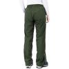 image33000ft Womens Rain Pants Lightweight Waterproof Rain Over Pants Windproof Hiking Pants for Outdoor Fishing Rainy DayArmy Green