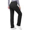 image33000ft Womens Rain Pants Waterproof Lightweight Breathable Rain Overall Hiking PantsBlack
