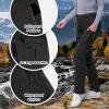 image33000ft Womens Rain Pants Waterproof Lightweight Breathable Rain Overall Hiking PantsBlack