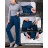 image33000ft Womens Rain Pants Waterproof Lightweight Breathable Rain Overall Hiking PantsDark Blue