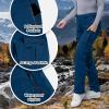 image33000ft Womens Rain Pants Waterproof Lightweight Breathable Rain Overall Hiking PantsDark Blue