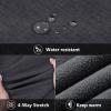image33000ft Womens Running Vest Fleece Lined Zip Up Windproof Lightweight Softshell Vests Outerwear for Golf Hiking SportsDarkgrey Melange