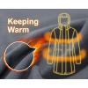 image33000ft Womens Softshell Long Jacket with Hood Fleece Lined Windproof Warm up Waterproof WindbreakerMidnight Blue
