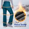 image33000ft Womens Softshell Snow Pants Waterproof Warm Ski Pants Insulated Ripstop Snowboard Winter PantsAlkaline Blue