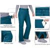 image33000ft Womens Softshell Snow Pants Waterproof Warm Ski Pants Insulated Ripstop Snowboard Winter PantsAlkaline Blue