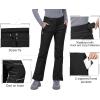 image33000ft Womens Softshell Snow Pants Waterproof Warm Ski Pants Insulated Ripstop Snowboard Winter PantsBlack