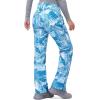 image33000ft Womens Softshell Snow Pants Waterproof Warm Ski Pants Insulated Ripstop Snowboard Winter PantsBlue Camo
