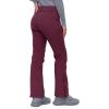 image33000ft Womens Softshell Snow Pants Waterproof Warm Ski Pants Insulated Ripstop Snowboard Winter PantsRaspberry Red