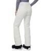 image33000ft Womens Softshell Snow Pants Waterproof Warm Ski Pants Insulated Ripstop Snowboard Winter PantsWhite