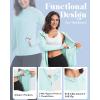 image33000ft Womens UPF 50 Sun Protection Jacket Lightweight Hoodie Zip Long Sleeve Athletic Shirt for Hiking RunningBlue