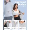 image33000ft Womens UPF 50 Sun Protection Jacket Lightweight Hoodie Zip Long Sleeve Athletic Shirt for Hiking RunningLight Grey
