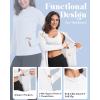 image33000ft Womens UPF 50 Sun Protection Jacket Lightweight Hoodie Zip Long Sleeve Athletic Shirt for Hiking RunningSnow White