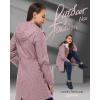 image33000ft Womens Waterproof Long Rain Coats Packable Rain Jacket with Hood Trench Coats WindbreakerDusty Rose Bob