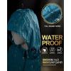 image33000ft Womens Waterproof Long Rain Coats Packable Rain Jacket with Hood Trench Coats WindbreakerMoroccan Blue