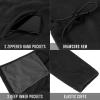 image33000ft Womens Zip Up Fleece Jacket Long Sleeve Warm Soft Polar Lightweight Coat with Pockets for WinterBlack