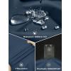 image33000ft Womens Zip Up Lightweight Athletic Workout Yoga Cycling Track Running Jacket Waterproof Windproof ReflectiveMidnight Blue