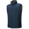 image33000ft Mens Lightweight Softshell Vest Outerwear Zip Up Fleece Lined Windproof Sleeveless Jacket for Golf Running HikingDark Denim