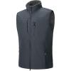 image33000ft Mens Lightweight Softshell Vest Outerwear Zip Up Fleece Lined Windproof Sleeveless Jacket for Golf Running HikingDark Grey