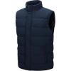 image33000ft Mens Puffer Vest Outerwear Winter Warm Padded Outdoor Casual Thick Insulated Quilted Sleeveless JacketDark Blue