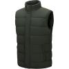 image33000ft Mens Puffer Vest Outerwear Winter Warm Padded Outdoor Casual Thick Insulated Quilted Sleeveless JacketGreen