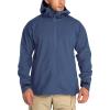 image33000ft Mens Rain Jacket 3Layer Performance Lightweight Rain Jackets Waterproof with Hood for Hiking Ski Sailing CyclingIndigo