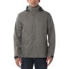 image33000ft Mens Rain Jacket Lightweight Rain Jackets Waterproof with Hood Breathable Rain Coat for Golf Hiking Fishing TravelGrey