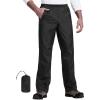 image33000ft Packable Rain Pants for Men Waterproof Hiking Pants Lightweight Rain Pants Outdoor Windproof Pant for Golf FishingBlack