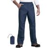 image33000ft Packable Rain Pants for Men Waterproof Hiking Pants Lightweight Rain Pants Outdoor Windproof Pant for Golf FishingDark Blue
