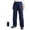 image33000ft Packable Rain Pants for Women Waterproof Pants Lightweight Rain Over Pants Outdoor Windproof Pant for Golf HikingNavy