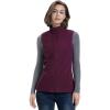 image33000ft Womens Fleece Vest Lightweight Warm Polar Soft Vests Outerwear with Zip Up Pockets Sleeveless Jacket for WinterDark Fuchsia