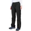 image33000ft Womens Rain Pants Lightweight Waterproof Rain Over Pants Windproof Hiking Pants for Outdoor Fishing Rainy DayBlack