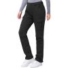 image33000ft Womens Rain Pants Waterproof Lightweight Breathable Rain Overall Hiking PantsBlack
